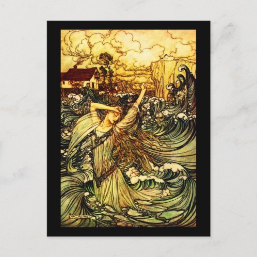 Briefkaart- Illustratie-Rackham 25 Briefkaart (Voorkant)