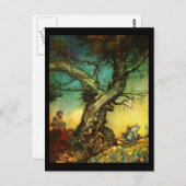 Briefkaart- Illustratie-Rackham 30 Briefkaart (Voorkant / Achterkant)