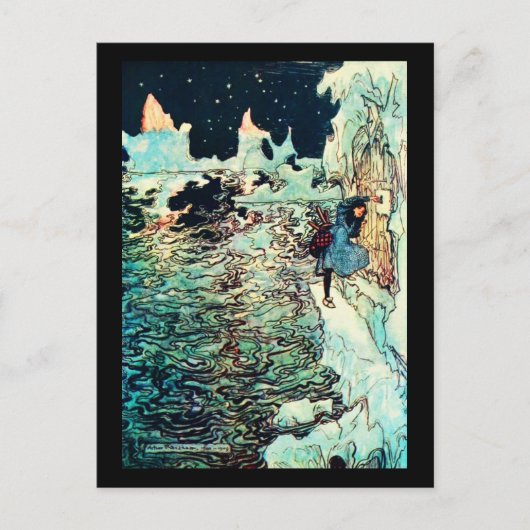 Briefkaart- Illustratie-Rackham 8 Briefkaart (Voorkant)