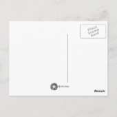 Briefkaart -  illustratie van de Automobielen (Achterkant)