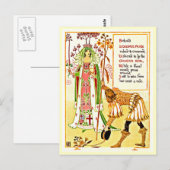 Briefkaart- Illustratie-Walter Crane 10 Briefkaart (Voorkant / Achterkant)