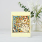 Briefkaart- Illustratie-Walter Crane 15 Briefkaart (Staand voorkant)