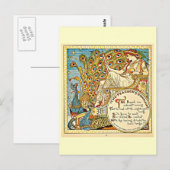 Briefkaart- Illustratie-Walter Crane 15 Briefkaart (Voorkant / Achterkant)