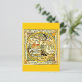 Briefkaart- Illustratie-Walter Crane 16 Briefkaart (Staand voorkant)