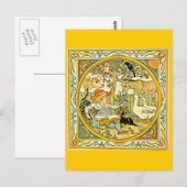 Briefkaart- Illustratie-Walter Crane 16 Briefkaart (Voorkant / Achterkant)