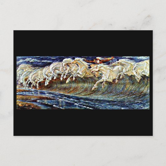 Briefkaart- Illustratie-Walter Crane 18 Briefkaart (Voorkant)