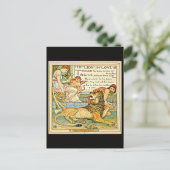 Briefkaart- Illustratie-Walter Crane 20 Briefkaart (Staand voorkant)