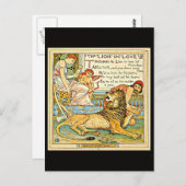 Briefkaart- Illustratie-Walter Crane 20 Briefkaart (Voorkant / Achterkant)