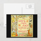 Briefkaart- Illustratie-Walter Crane 32 Briefkaart (Voorkant / Achterkant)