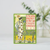 Briefkaart- Illustratie-Walter Crane 37 Briefkaart (Staand voorkant)