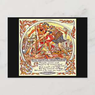 Briefkaart- Illustratie-Walter Crane 39 Briefkaart