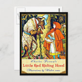 Briefkaart- Illustratie-Walter Crane 40 Briefkaart (Voorkant / Achterkant)