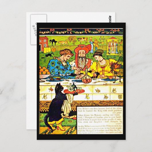 Briefkaart- Illustratie-Walter Crane 42 Briefkaart (Voorkant / Achterkant)