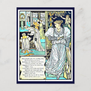 Briefkaart- Illustratie-Walter Crane 43 Briefkaart