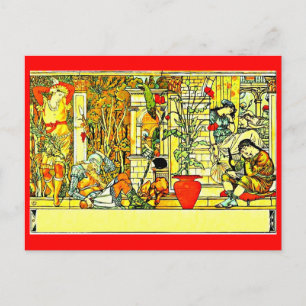 Briefkaart- Illustratie-Walter Crane 44 Briefkaart