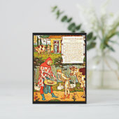 Briefkaart- Illustratie-Walter Crane 4 Briefkaart (Staand voorkant)