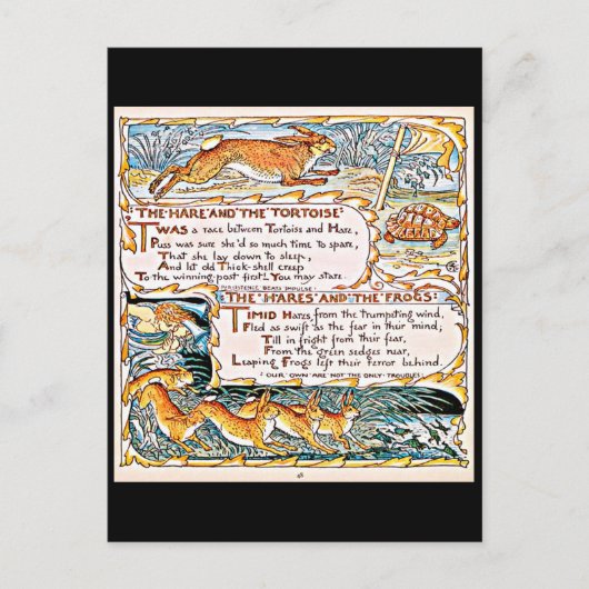 Briefkaart- Illustratie-Walter Crane 51 Briefkaart (Voorkant)