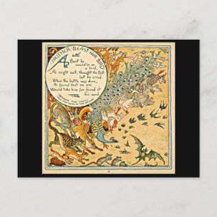 Briefkaart- Illustratie-Walter Crane 54 Briefkaart
