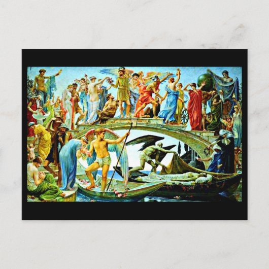 Briefkaart- Illustratie-Walter Crane 5 Briefkaart (Voorkant)