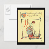 Briefkaart- Illustratie-Walter Crane 64 Briefkaart (Voorkant / Achterkant)