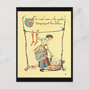 Briefkaart- Illustratie-Walter Crane 64 Briefkaart