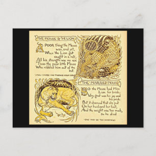 Briefkaart- Illustratie-Walter Crane 65 Briefkaart