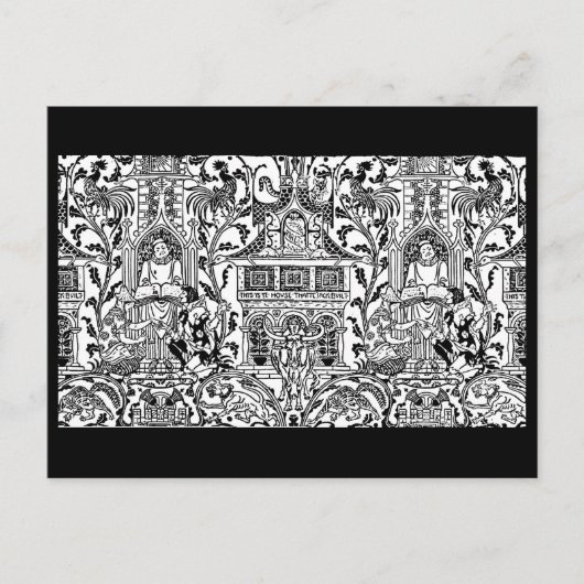 Briefkaart- Illustratie-Walter Crane 67 Briefkaart (Voorkant)