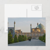 Briefkaart - Imam (Shah) Mosque, Isfahan, Iran (Voorkant / Achterkant)