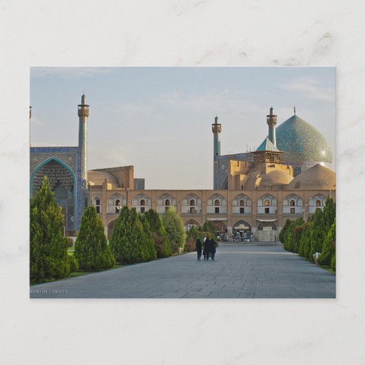 Briefkaart - Imam (Shah) Mosque, Isfahan, Iran (Voorkant)