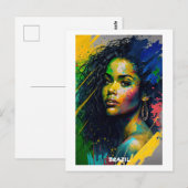 Briefkaart in Brazilië - Wereld aan Collectie (Voorkant / Achterkant)