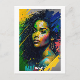 Briefkaart in Brazilië - Wereld aan Collectie