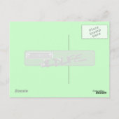 Briefkaart in de derde pijler. (Achterkant)