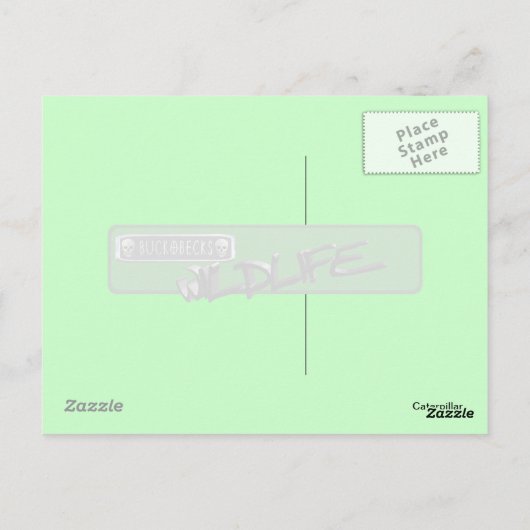 Briefkaart in de derde pijler. (Achterkant)