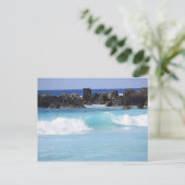 Briefkaart in de Hawaiitische Oceaan (Staand voorkant)