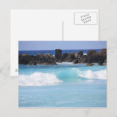 Briefkaart in de Hawaiitische Oceaan (Voorkant / Achterkant)