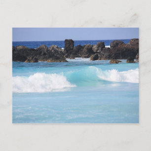 Briefkaart in de Hawaiitische Oceaan