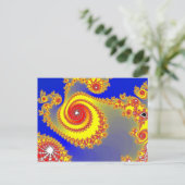 Briefkaart in de put (Staand voorkant)