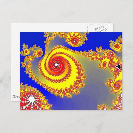 Briefkaart in de put (Voorkant / Achterkant)