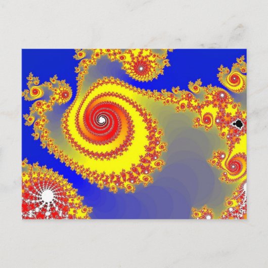 Briefkaart in de put (Voorkant)