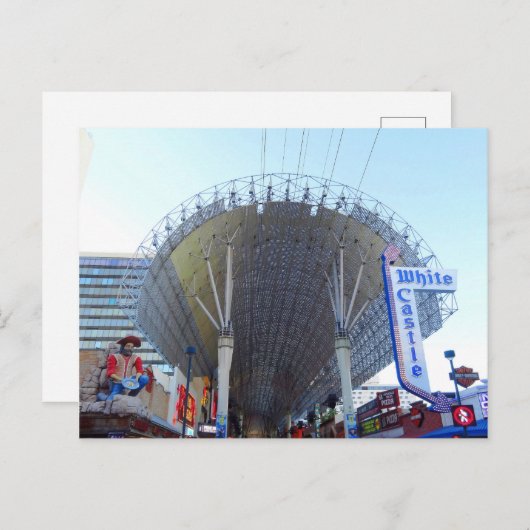 Briefkaart in het binnenland Las Vegas #1 (Voorkant / Achterkant)