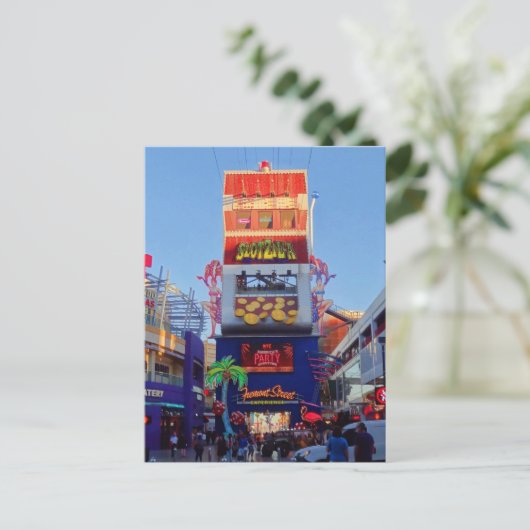 Briefkaart in het binnenland Las Vegas #2 (Staand voorkant)