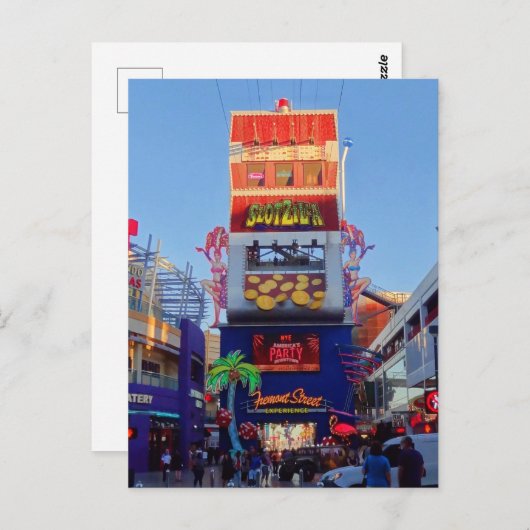 Briefkaart in het binnenland Las Vegas #2 (Voorkant / Achterkant)