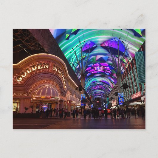 Briefkaart in het binnenland Las Vegas #4 (Voorkant)