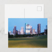 Briefkaart in het centrum van Houston (Voorkant / Achterkant)