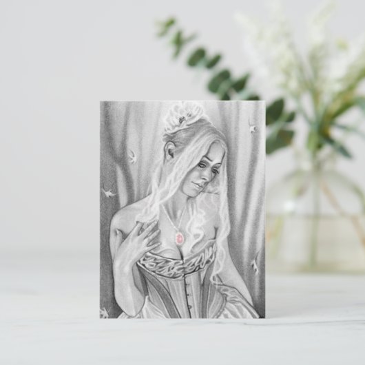 Briefkaart in het najaar (Staand voorkant)