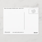 Briefkaart in het wild en regenwoud opslaan (Achterkant)