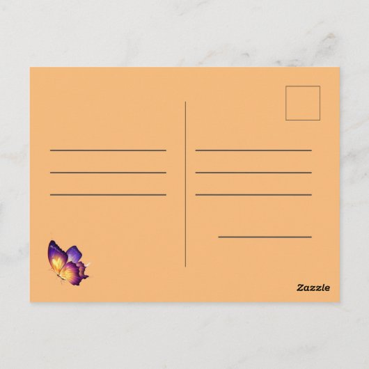 Briefkaart in Parijs (Achterkant)