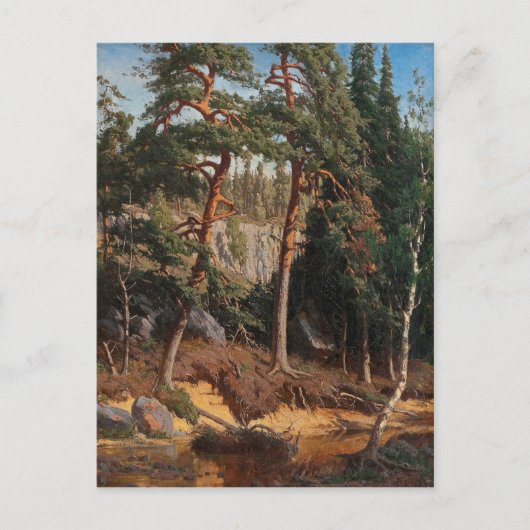 briefkaart "In the Forest" (Voorkant)
