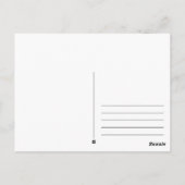 Briefkaart India-kaart (Achterkant)