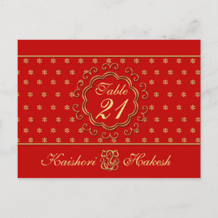 Briefkaart Indiaas Geïnspireerd weddenschappen